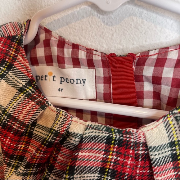 brand new petit peony plaid dress - Picture 3 of 5